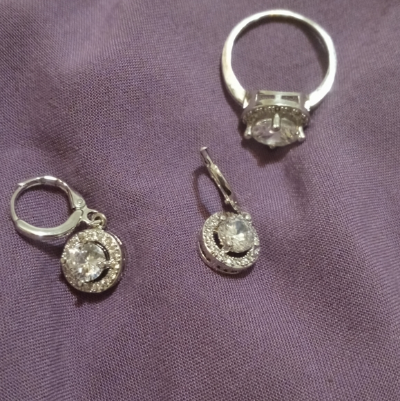 5 piece beautiful sterling silver matching set - Picture 1 of 6